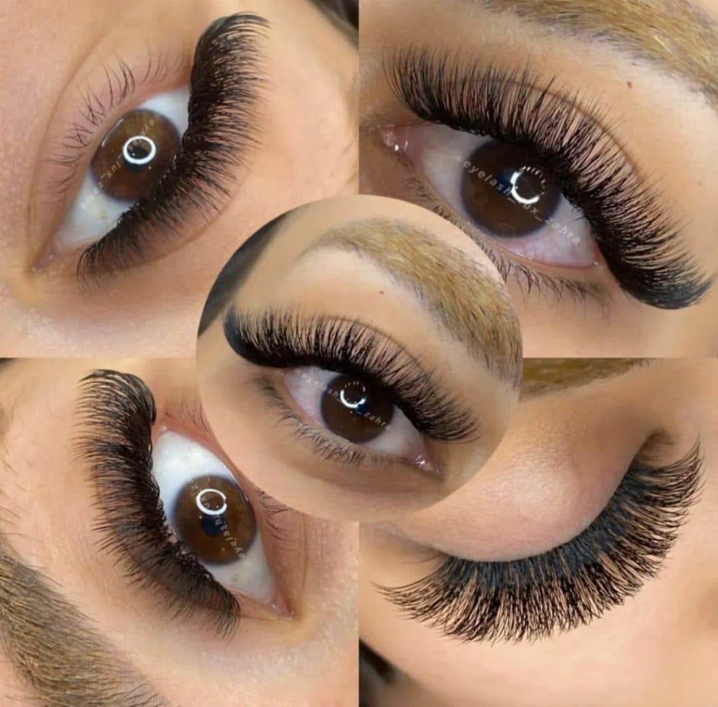 آموزش اکستنشن مژه زهرا وکیلی در همدان