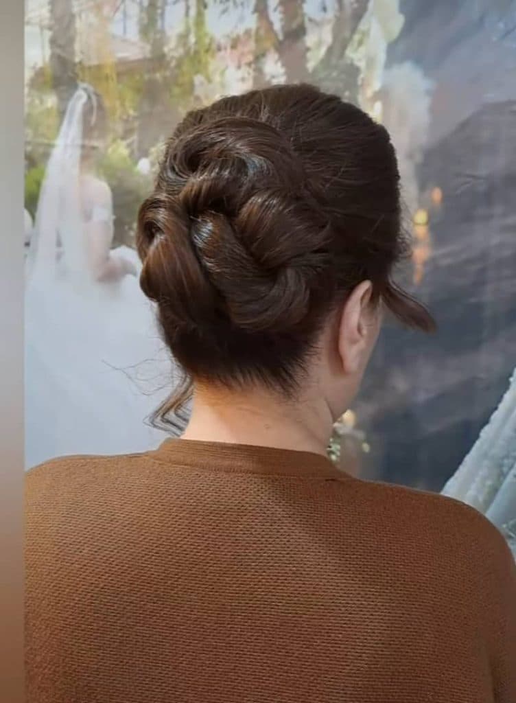 میکاپ و شینیون آرزو جعفری همدان