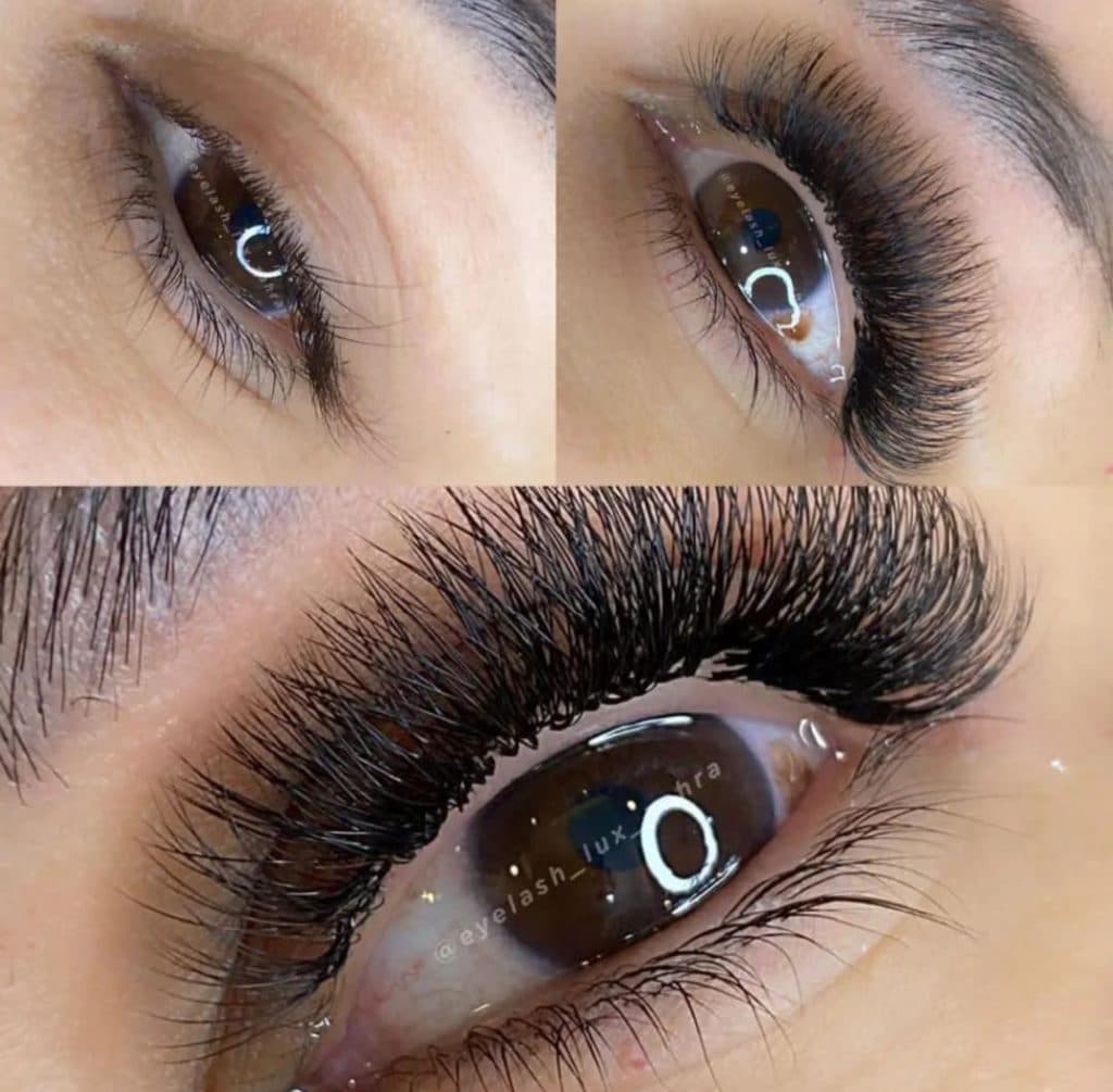 آموزش اکستنشن مژه زهرا وکیلی در همدان