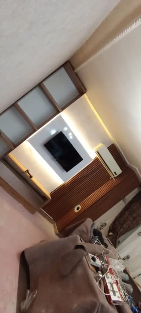 طراحی و اجرای دکوراسیون داخلی پازل چوب در تبریز