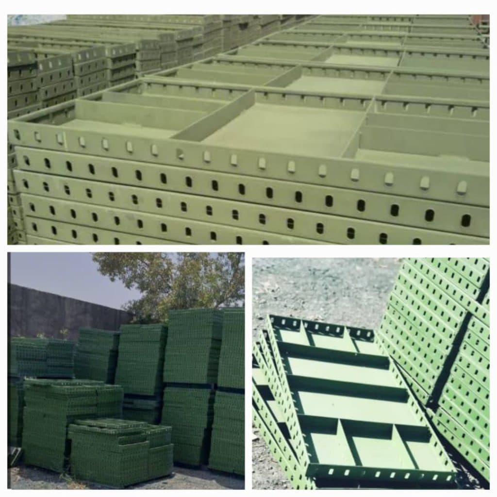 تولید قالب بتنی جک سقفی امیری در صحنه