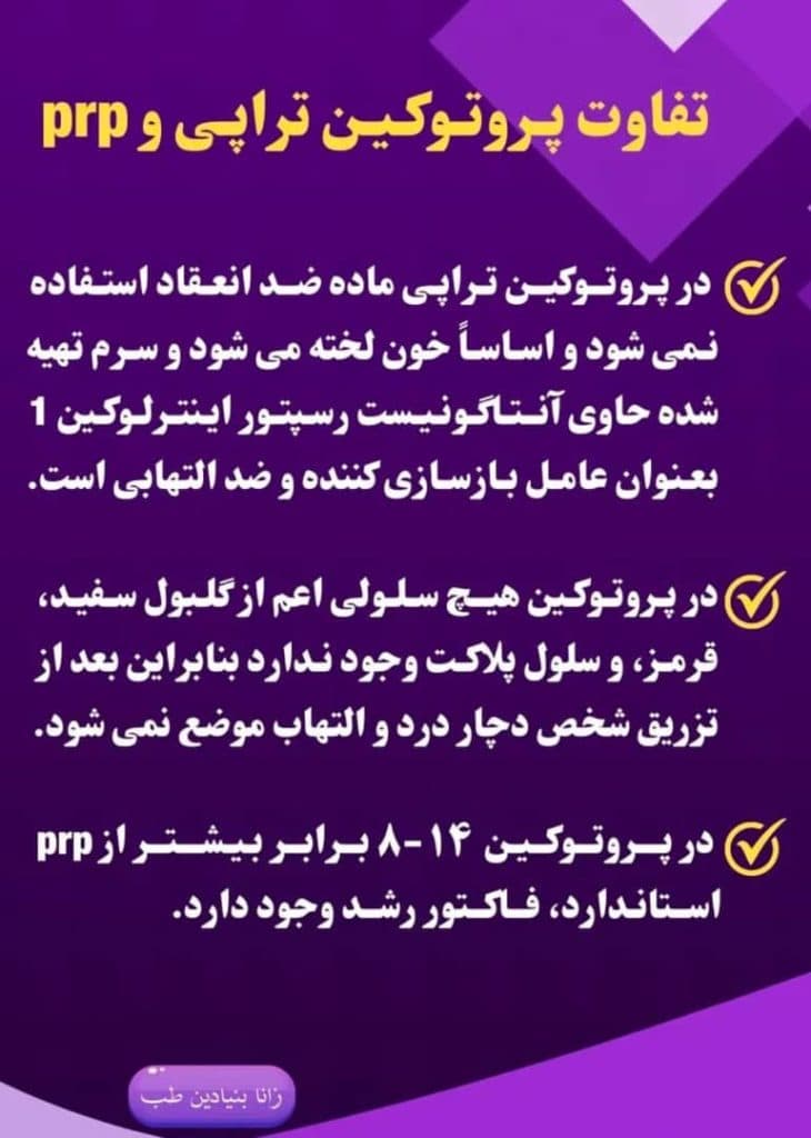 مرکز تخصصی پروتوکین تراپی رها در سنگ فرش ولیعصر تبریز