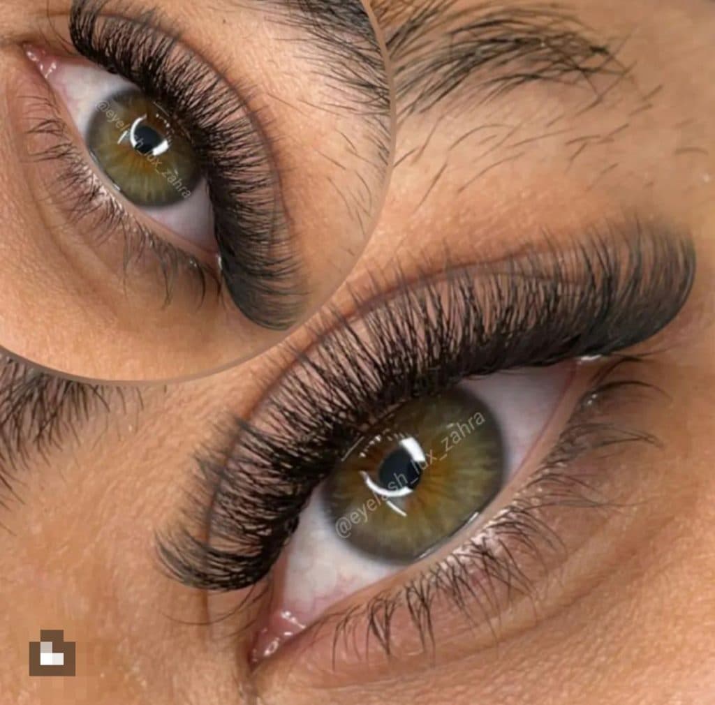 آموزش اکستنشن مژه زهرا وکیلی در همدان