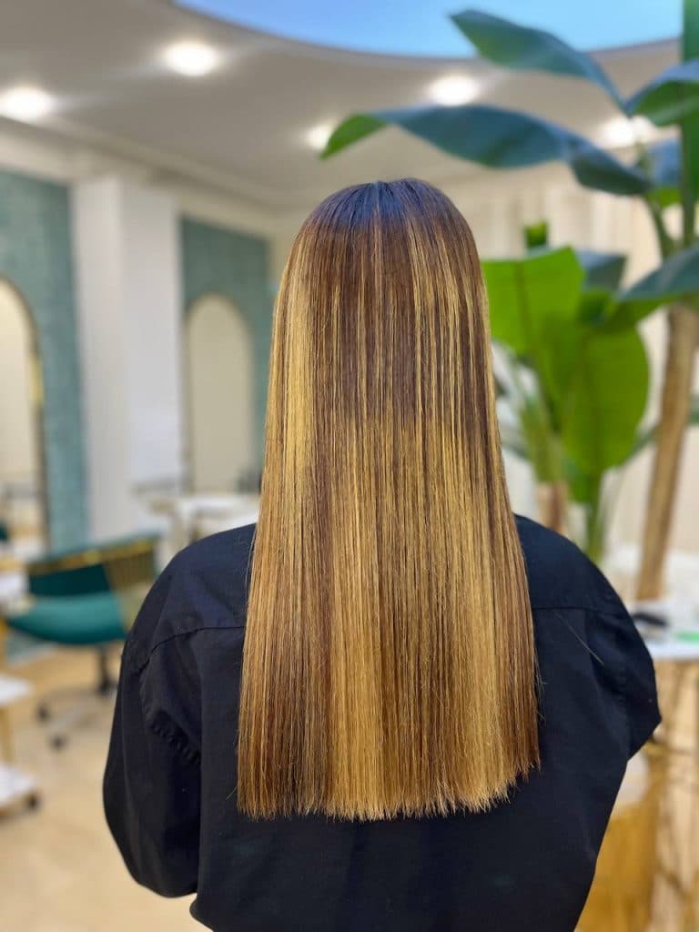 آموزش و خدمات تخصصی کراتین و پروتئین مو صاحبه طالبی در گلسار رشت