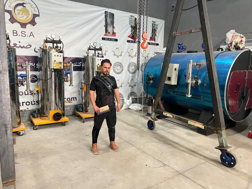 تولید دستگاه های دیگ بخار و کارواش نانو بخار باروس صنعت در اصفهان