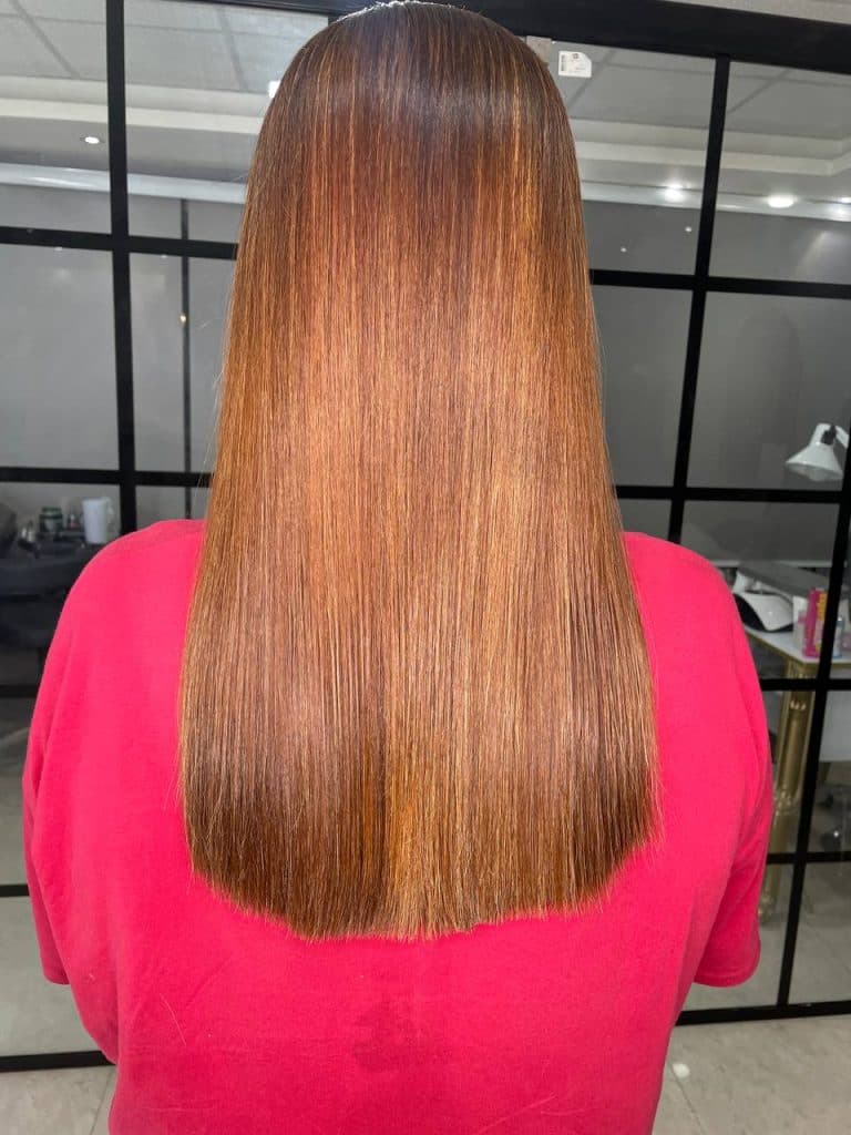 آموزش و خدمات تخصصی کراتین و پروتئین مو صاحبه طالبی در گلسار رشت