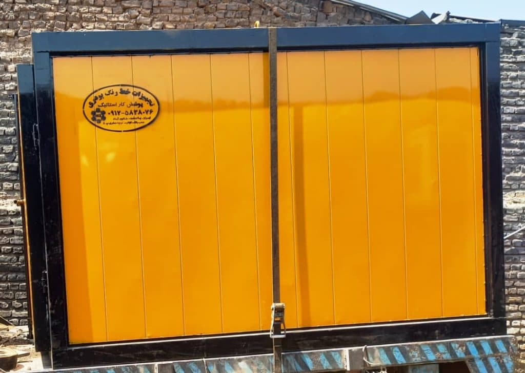 تولید و فروش تجهیزات خط رنگ پودری پوشش کار استاتیک در تهران