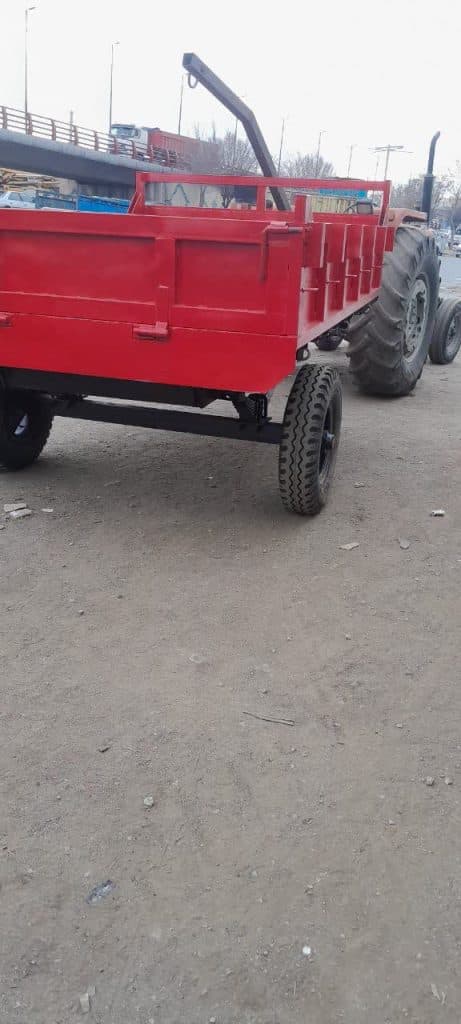 تولید و فروش تریلی جفت چرخ کارگاه حاج حسن رضا شکری در همدان