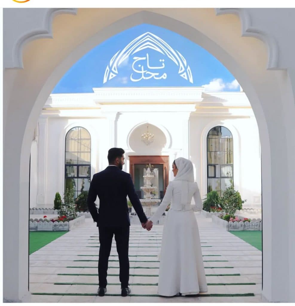 محضر تشریفات تاج محل در هاشمیه مشهد