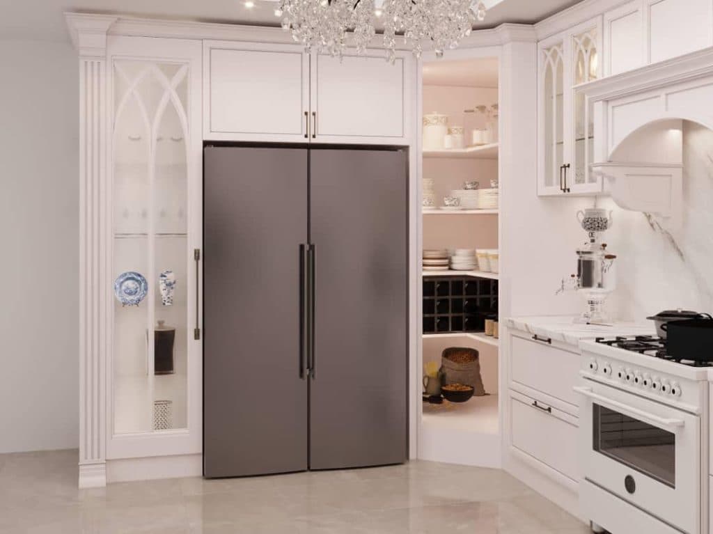 طراحی کابینت آشپزخانه مهندس محدثه جعفری در یزد