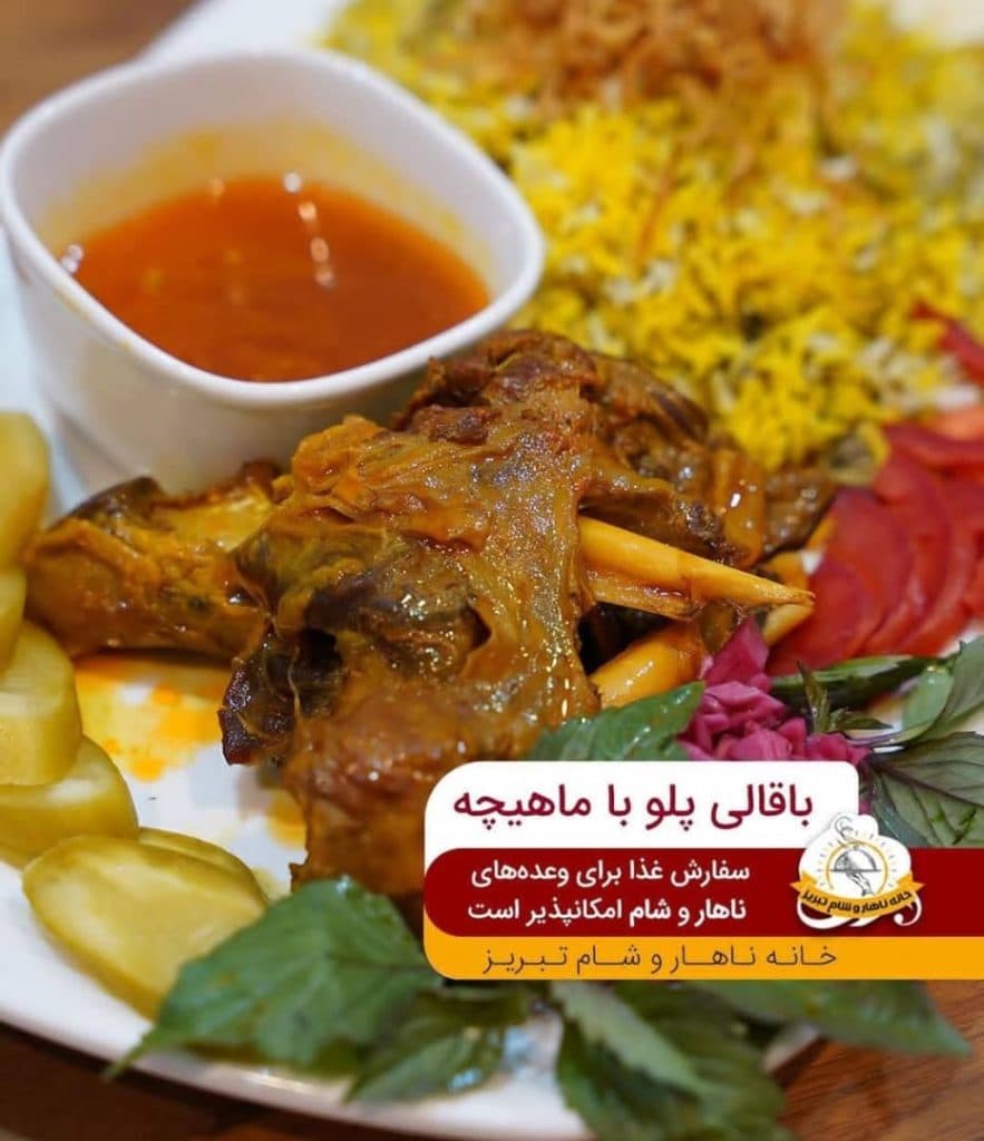 خانه ناهار و شام اکبری در ولیعصر تبریز