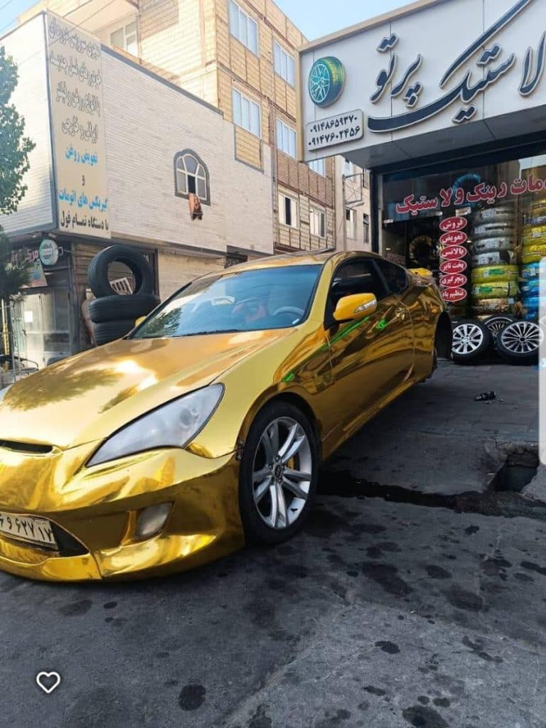 فروشگاه لاستیک پرتو در تبریز