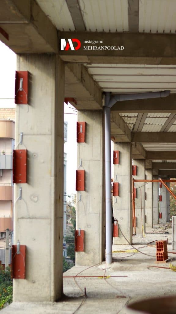 تولید و فروش والپست و میلگرد بستر مهران پولاد در رشت