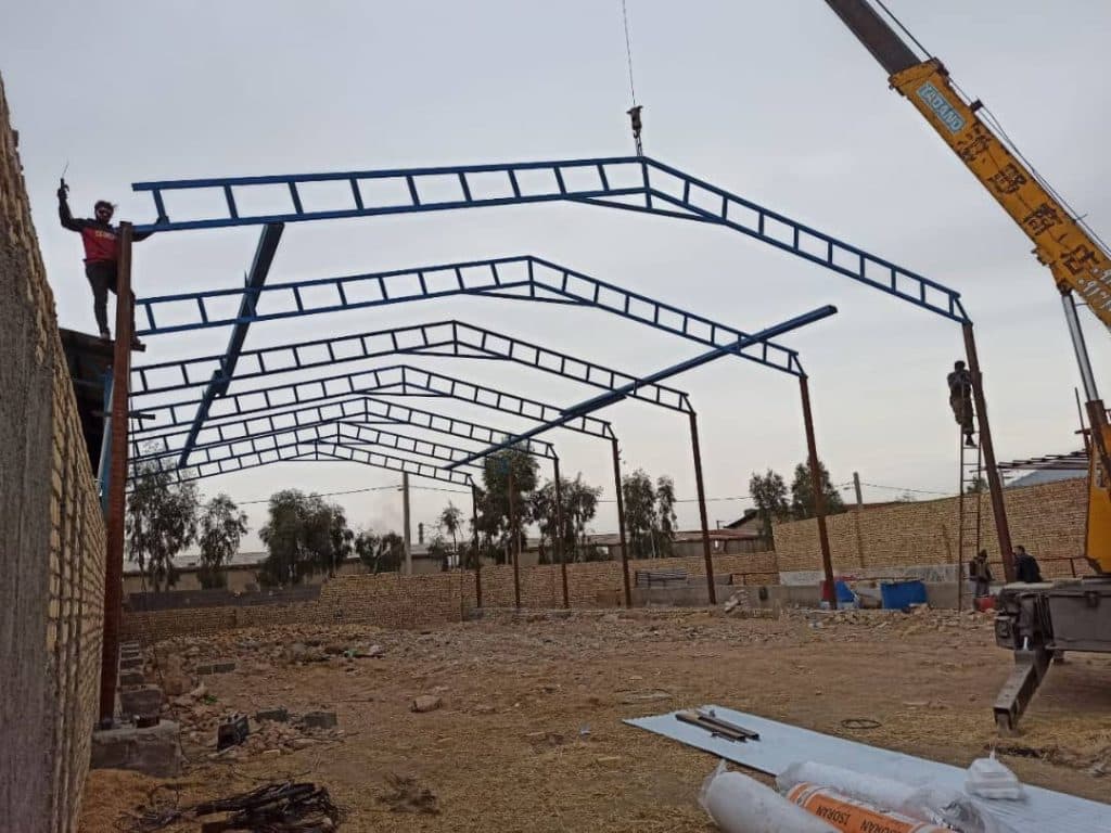 نصب اجرای شیروانی سعید در جنوب تهران