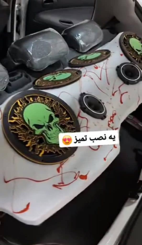 تزیینات اسپرت خودرو علی در خدابنده