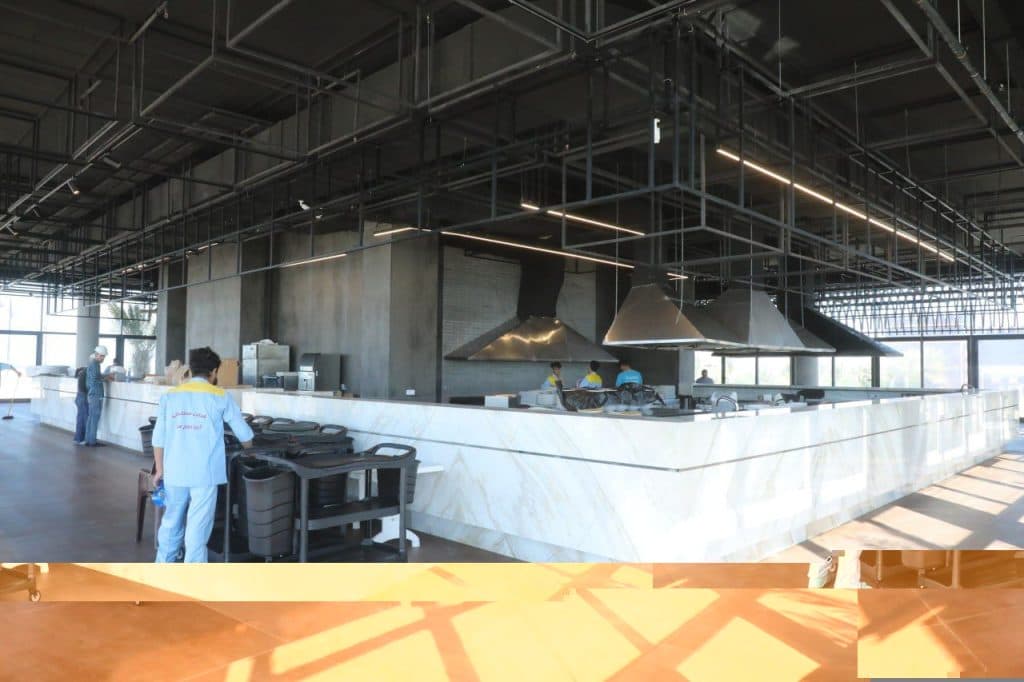 راه اندازی و تجهیز کافی شاپ امین تجهیز در جزیره قشم