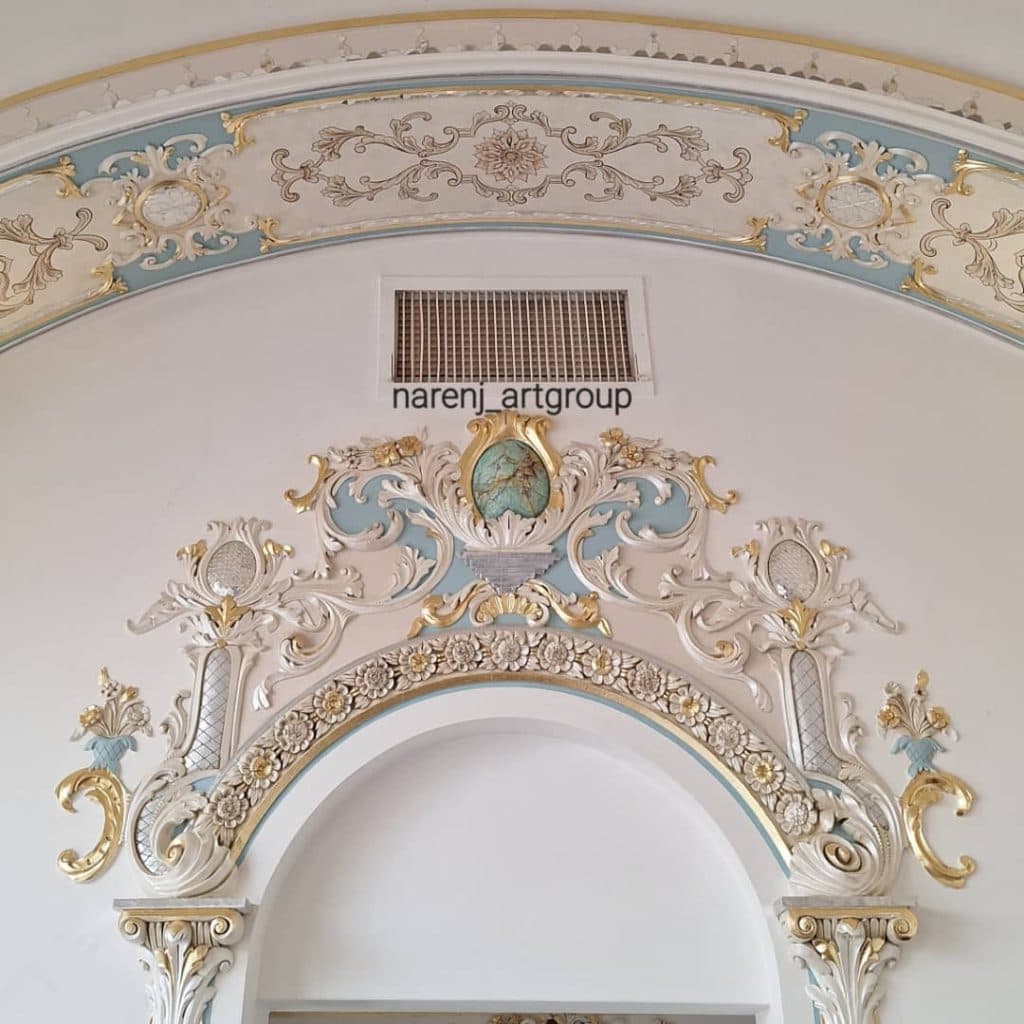 طراحی و اجرای پتینه کاری مدرن و کلاسیک گروه هنری نارنج در اصفهان