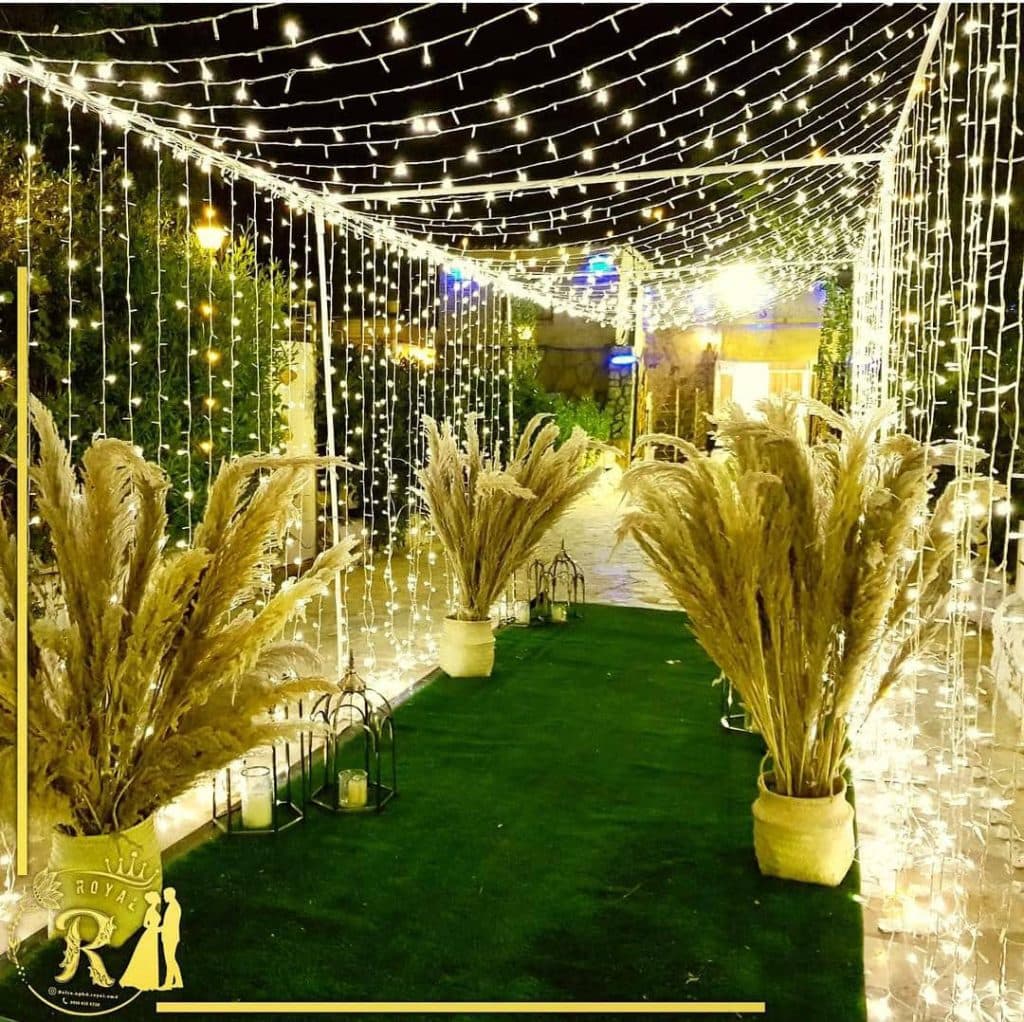 تشریفات مجالس و سفره عقد هانارز در امیدیه