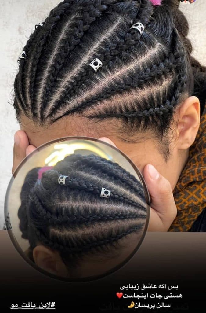 سالن زیبایی پریسان در معلم 18 مشهد