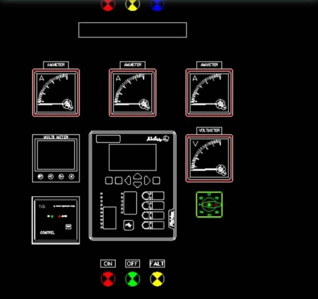 طراحی و نقشه کشی تابلو برق صنعتی رعد در غرب تهران