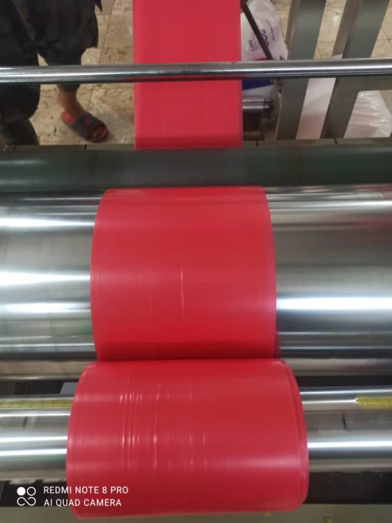 تولید و پخش طاقه ی زباله رولی و سفره یکبار مصرف اطلس پلاستیک پلاس در ماهدشت