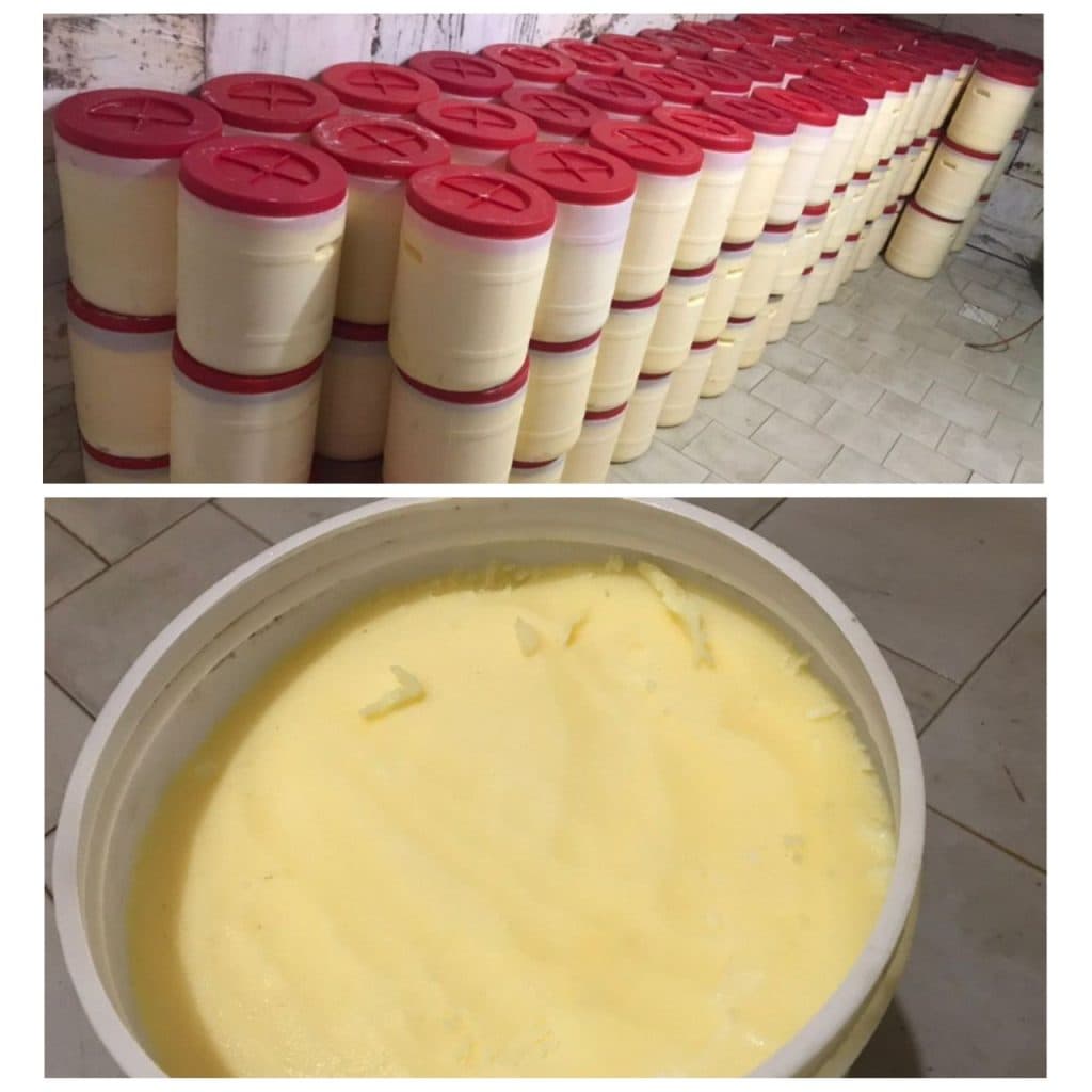 تولید و فروش عمده و خرده روغن حیوانی گاوی گوسفندی هانا در کرمانشاه