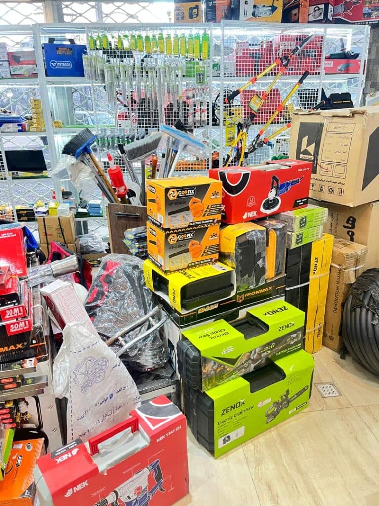 فروشگاه ابزارآلات ساختمانی صنعتی و خانگی ذوالفقار در فومن