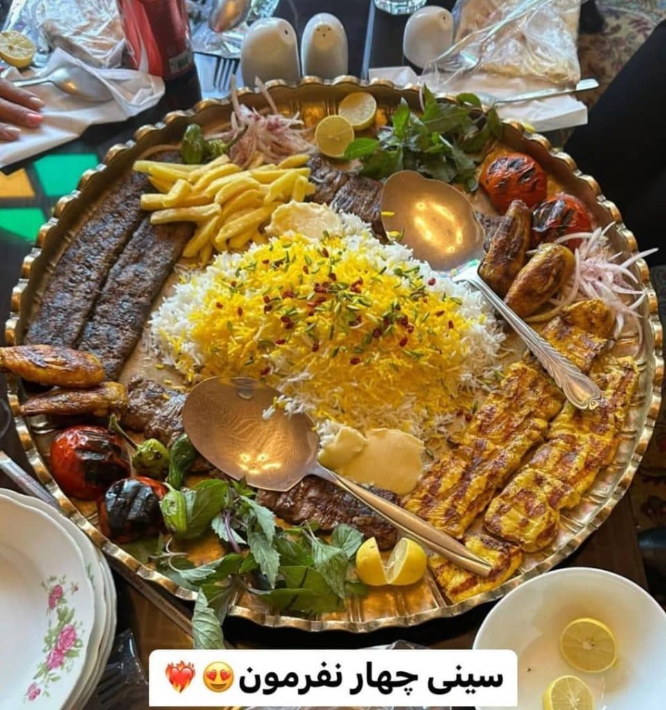 مجموعه غذایی فرش در بازار سنتی تبریز
