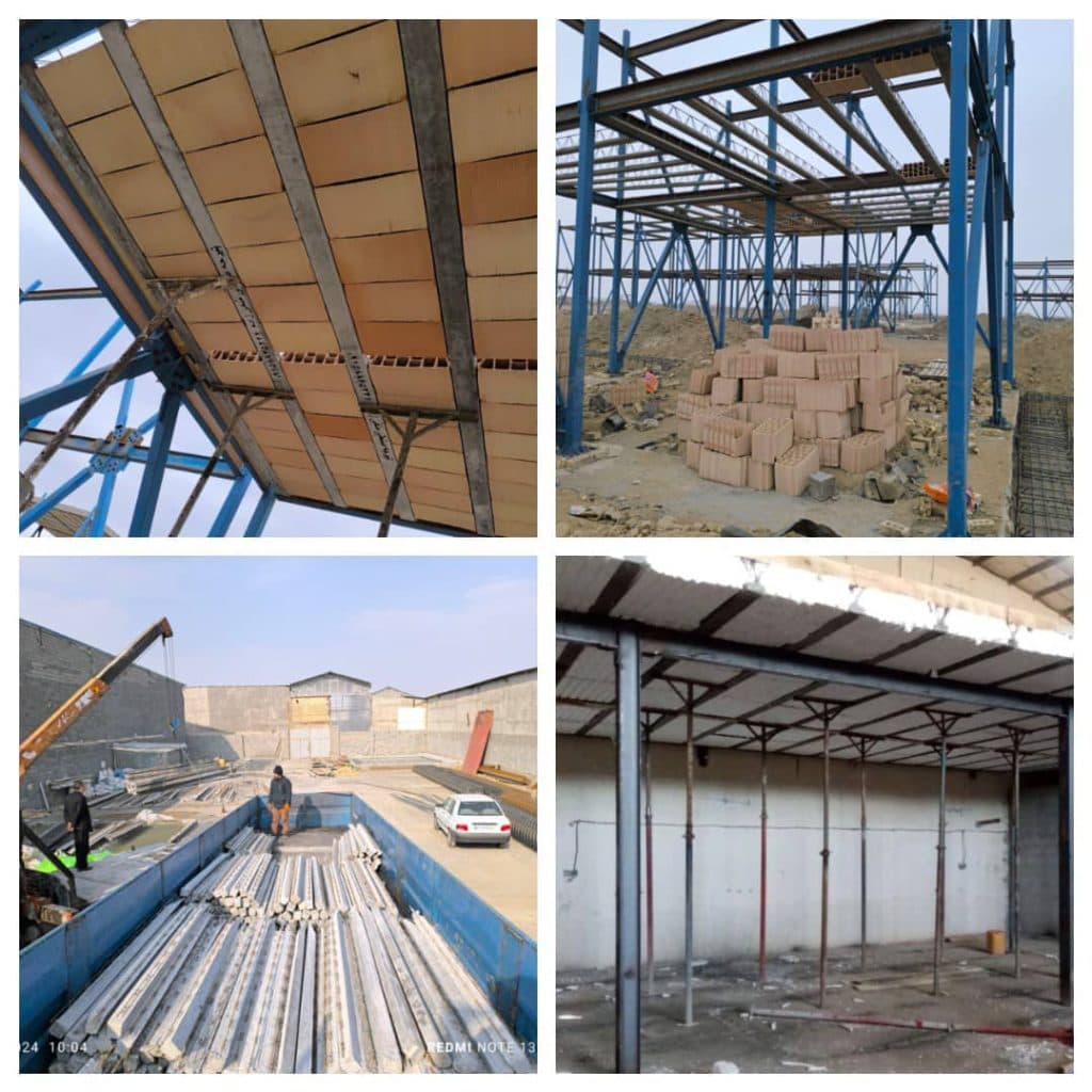 تولیدکننده و فروش عمده تیرچه بتنی صنعتی متقی زاده در مشهد