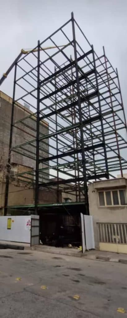 خدمات جوشکاری اسکلت مشهدسازه شکرگزار در مشهد