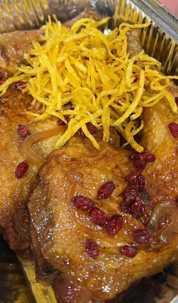 غذا خونگی گل باجی در بابل