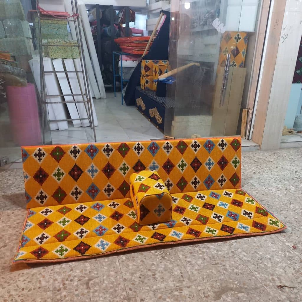 کارگاه تولید مبل صحرایی کارون دحیمی در کمپلو جنوبی اهواز