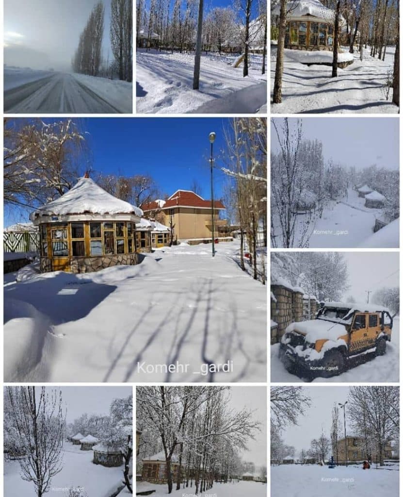 مجتمع اقامتی گردشگری کمهر در سپیدان