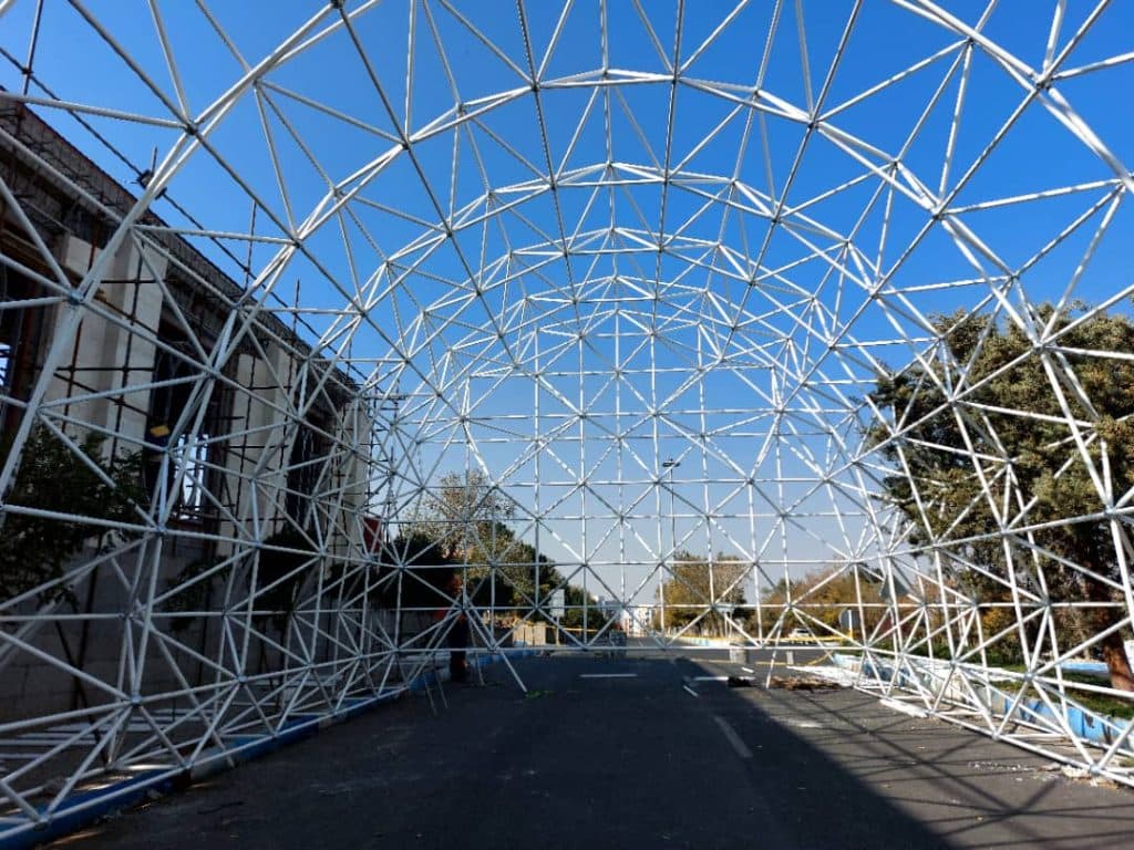 تولید و نصب سازه فضایی گیلان نظری در تهران
