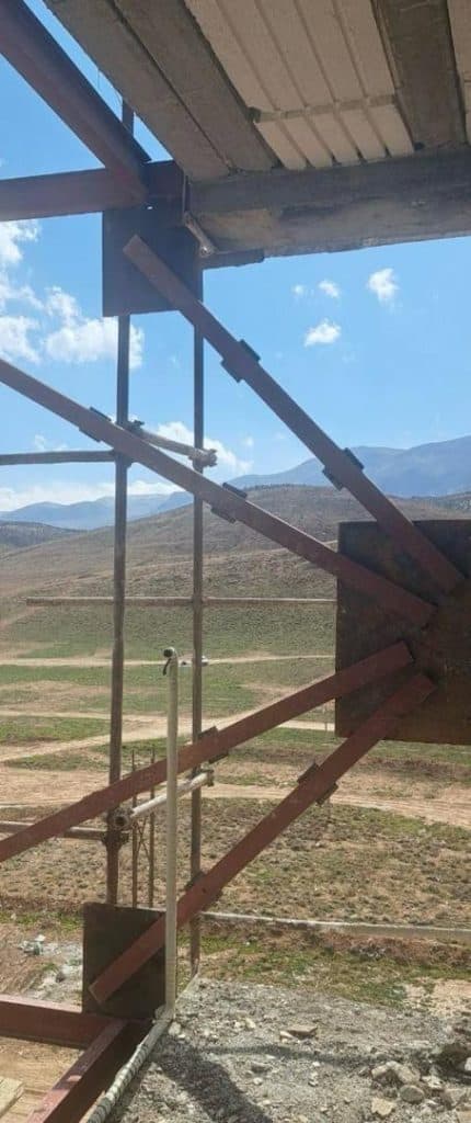 ساخت ساز ساختمان کمالی در علی آباد کتول