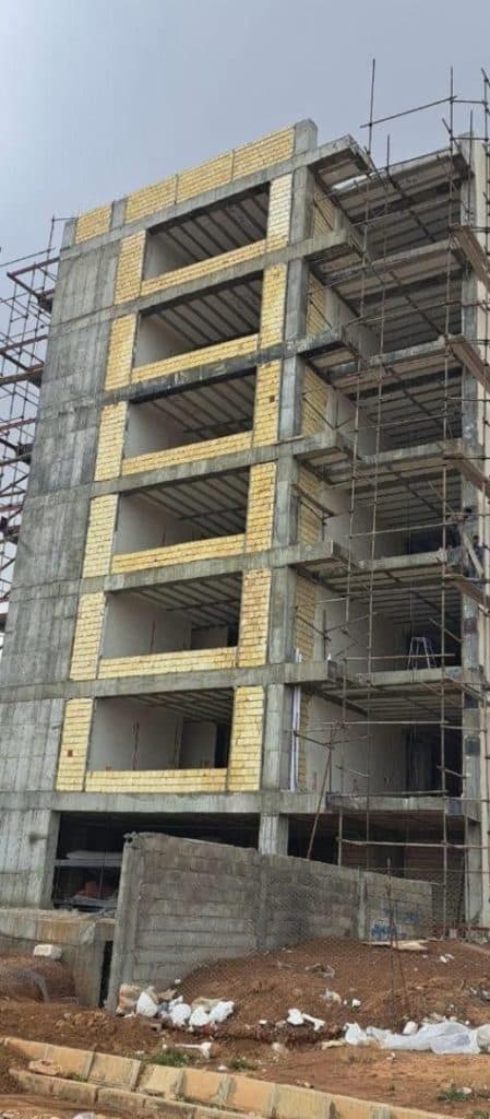 ساخت ساز ساختمان کمالی در علی آباد کتول