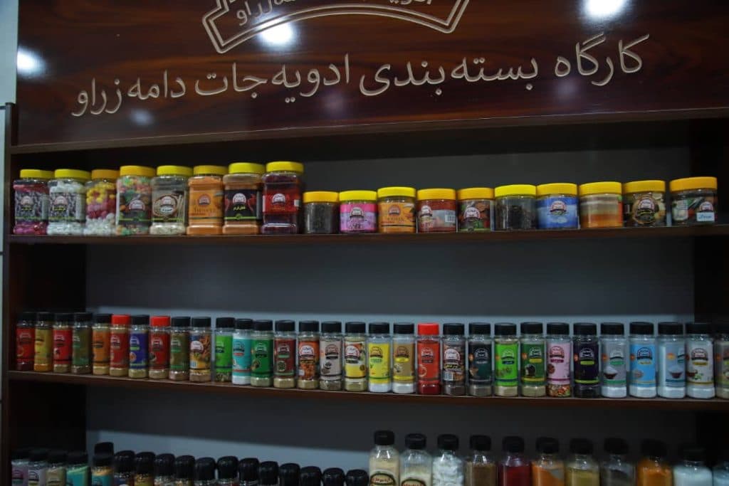 پخش ادویه جات دامه زراو در مهاباد