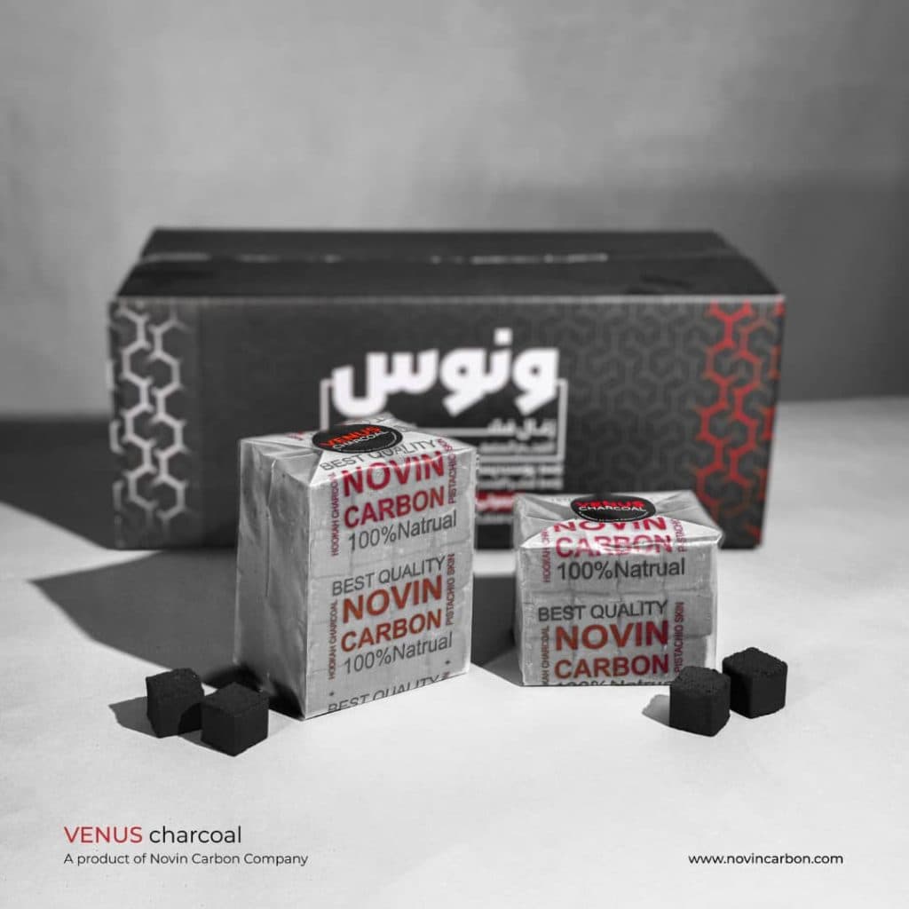 إنتاج وبيع الفحم المضغوط وكربون قشور الفستق شركة نوين كربن في الرياض