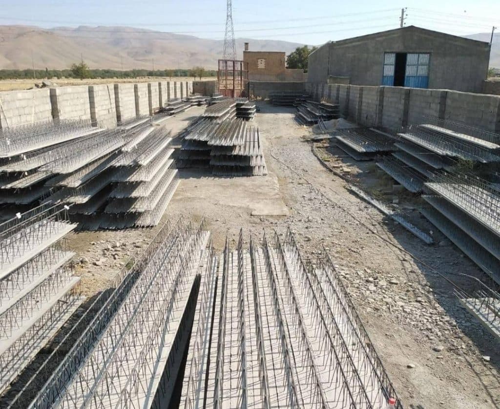 تولید و پخش تیرچه صنعتی و خرپای خام اتحاد نهاوند در تهران