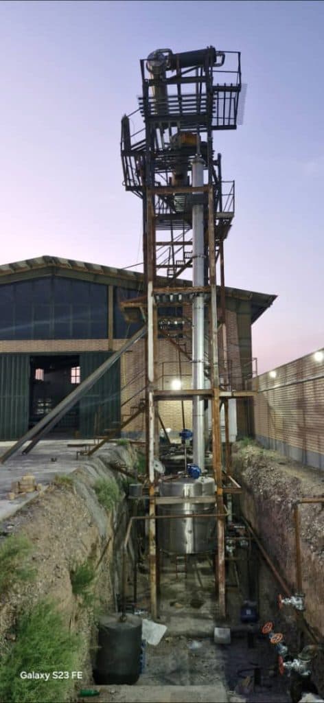 ساخت مخازن استیل راکتور پایلوت آزمایشگاهی و میکسر هموژنایزر تکنو آریا قم