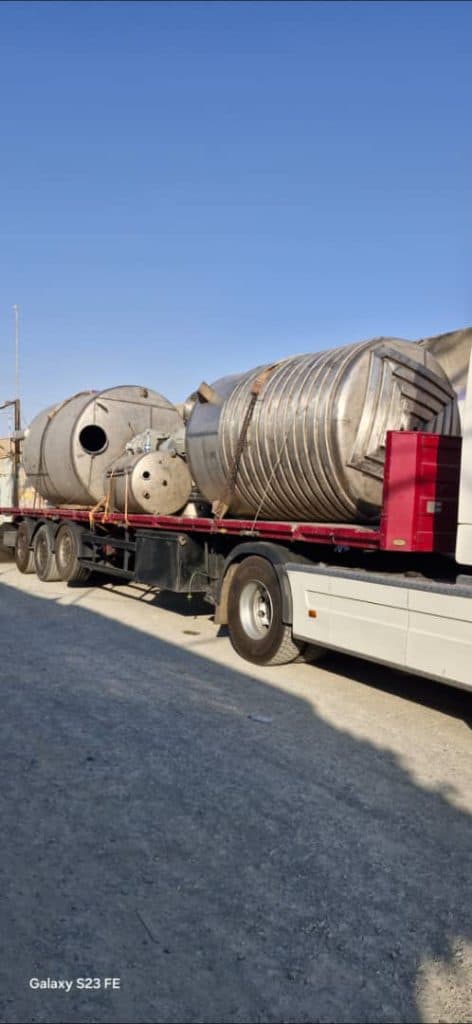 ساخت مخازن استیل راکتور پایلوت آزمایشگاهی و میکسر هموژنایزر تکنو آریا شرق تهران