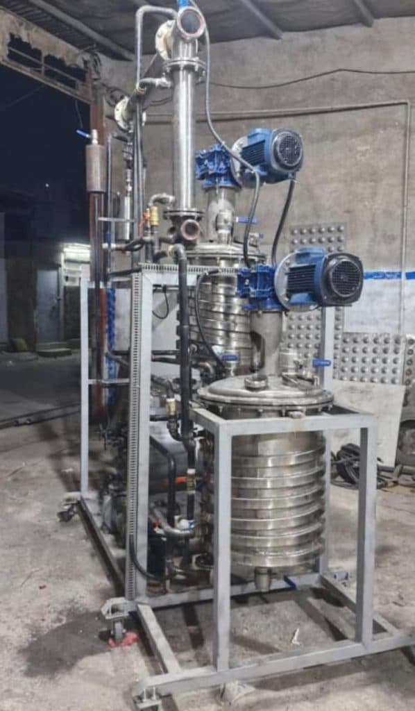 ساخت مخازن استیل راکتور پایلوت آزمایشگاهی و میکسر هموژنایزر تکنو آریا قزوین