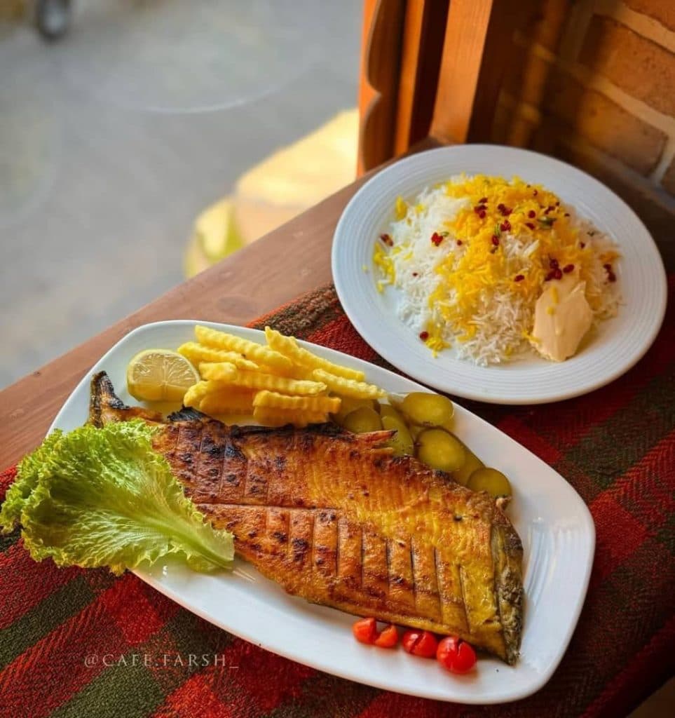 مجموعه غذایی فرش در بازار سنتی تبریز