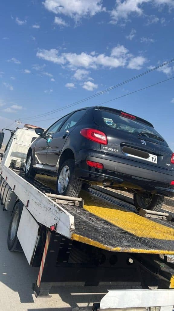 خودروبر و امدادخودرو امیرعلی بازیاری در بوشهر