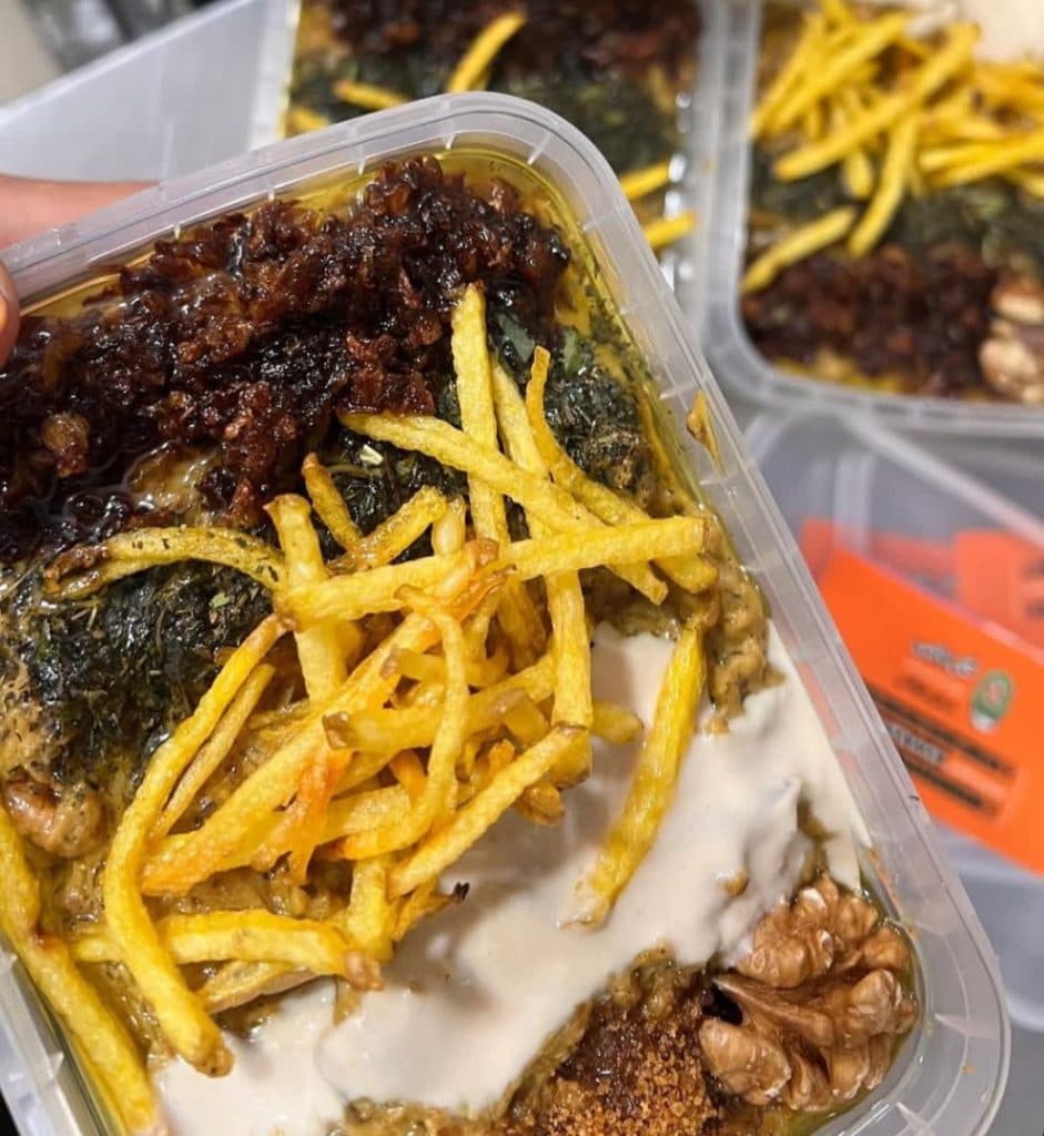 غذا خونگی گل باجی در بابل