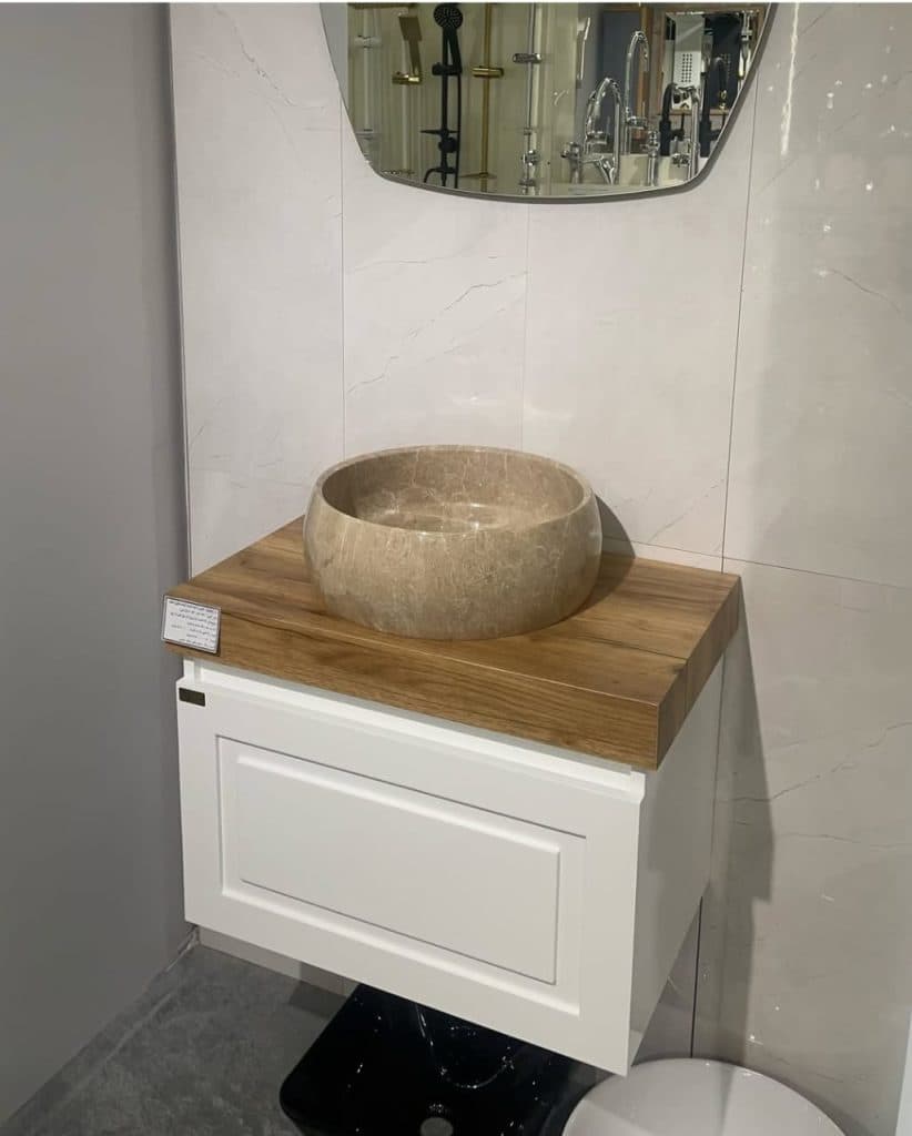 تولید کابینت روشویی pvc آگرکابین در قزوین