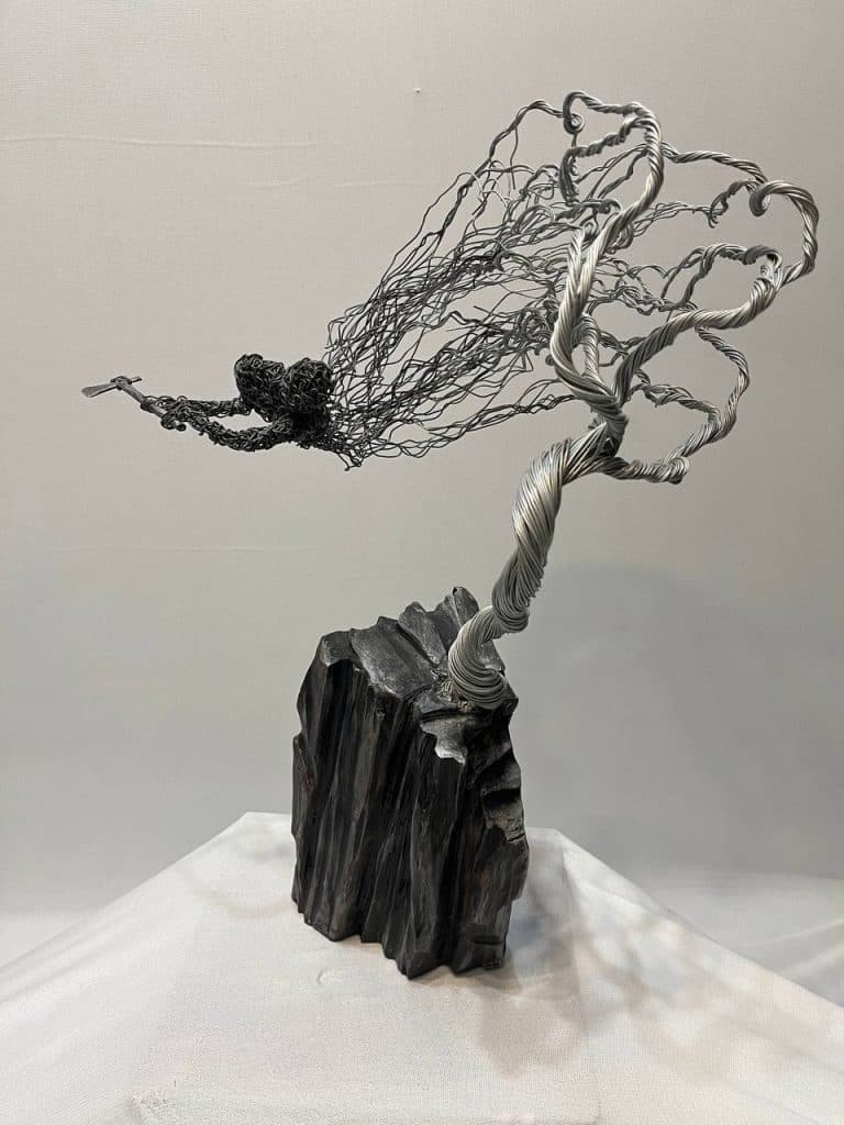 آموزش مجسمه سازی سیمی آشور در تهران