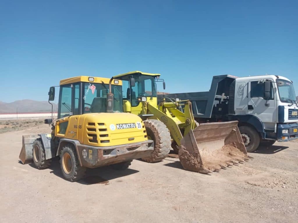 خدمات خاکبرداری و جاده سازی سلیمان فر در سفیددشت