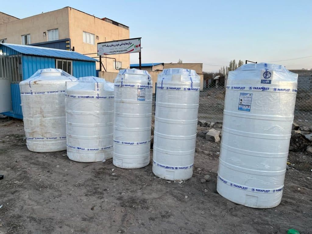 نمایندگی فروش مخازن فرا پلاست بربار در تبریز