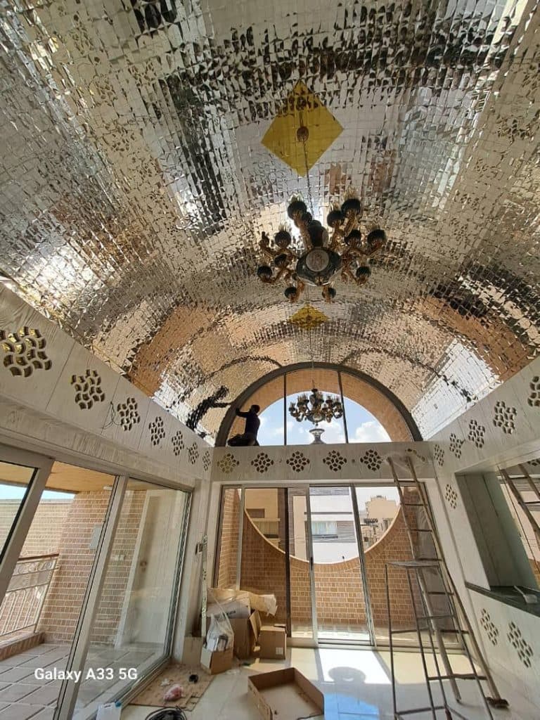 آینه کاری سنتی ادنوس در اصفهان